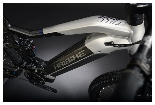 Haibike FullNine 7 Electric Full Suspension MTB 29 '' 630 Wh Sram NX 12V Platinum / Anthracite Gray 2021