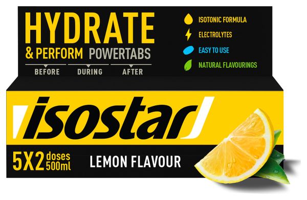 ISOSTAR Effervescent Powertabs Fast Hydration Flavour Orange