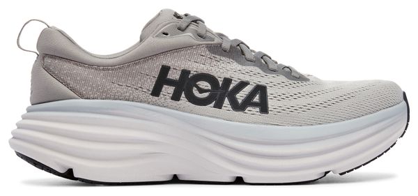 Chaussures Running Hoka Bondi 8 Large Gris