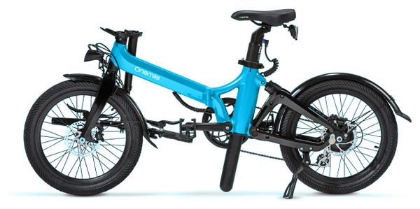 Produit Reconditionné - Vélo Pliant Électrique Onemile Nomad Shimano 7V 486Wh 20'' Bleu 2022