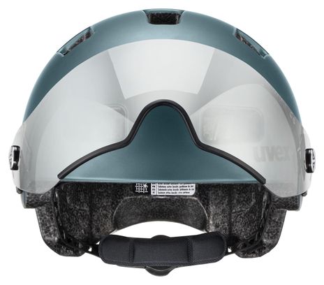 Uvex Rush Visor Deep Turquoise Matte Helmet