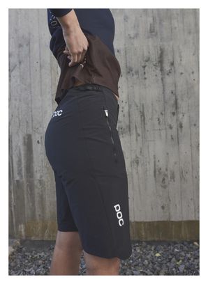 Pantalón corto Poc Essential Enduro Negro para mujer