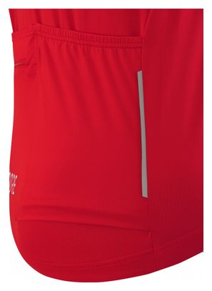 Maillot de manga corta GORE C5 Rojo/Blanco