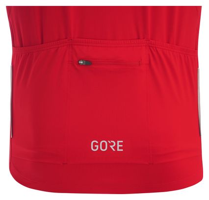 GORE C5 Jersey rood/wit
