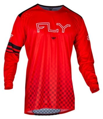 Maillot Manches Longues Fly Rayce Rouge
