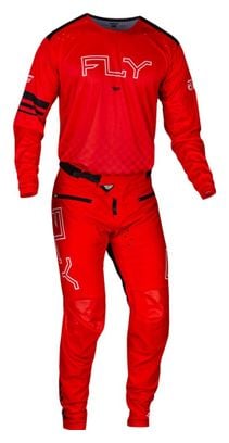 Maillot Manches Longues Fly Rayce Rouge