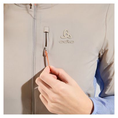 Giacca ibrida Odlo Ascent da donna Grigio/Blu