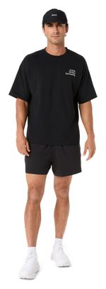 Maglietta Asics Runner Message Graphic nera da uomo