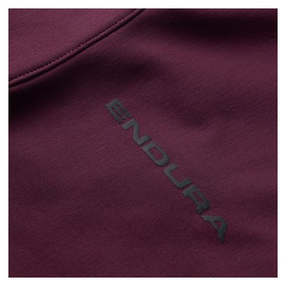 Maillot Manches Longues Endura Loop Ride Violet Homme