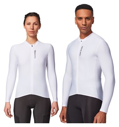 Maillot de manga larga Van Rysel Racer 2 blanco unisex