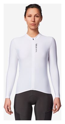 Maillot de manga larga Van Rysel Racer 2 blanco unisex