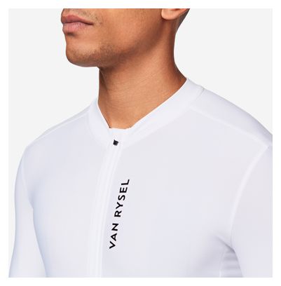 Maillot de manga larga Van Rysel Racer 2 blanco unisex
