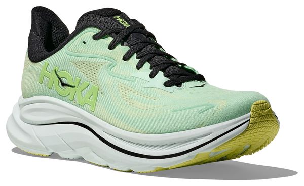 Chaussures Running Hoka Clifton 10 Vert/Noir Homme