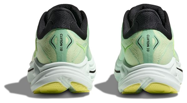 Chaussures Running Hoka Clifton 10 Vert/Noir Homme