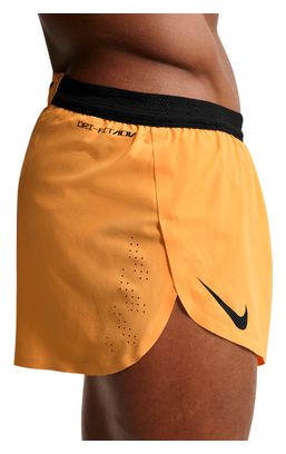 Short Splité Nike AeroSwift 2in Jaune Homme