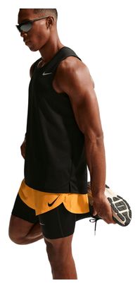 Short Splité Nike AeroSwift 2in Jaune Homme