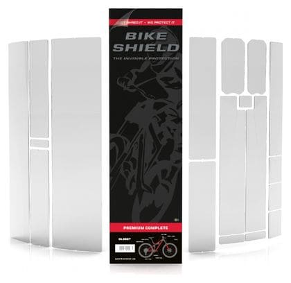 SportsCover BikeShield Premium Komplettes Rahmenschutz-Kit Klar