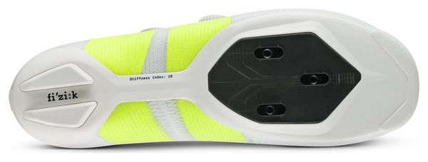 Fizik Vega Carbon Schoenen Wit/Geel Fluo