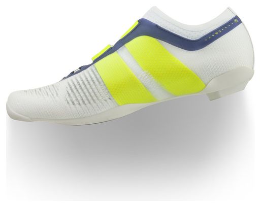 Fizik Vega Carbon Schoenen Wit/Geel Fluo