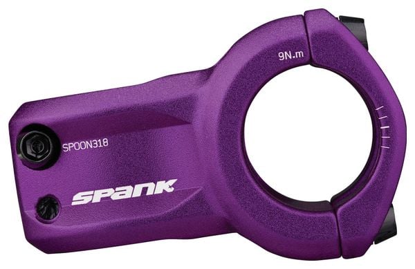 Spank Spoon 318 0 ° 31.8 mm Stem Purple