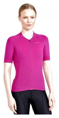 Craft ADV Endur Pink Women's Short Sleeve Jersey