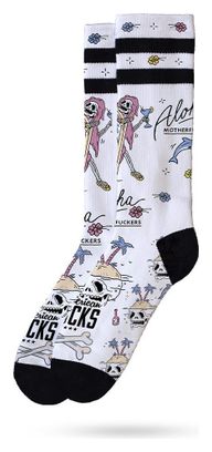 Live Now - Chaussettes Graphiques Techniques Coolmax - Cyclisme  Running et Sport