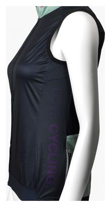 XLC JE-W07 Windjack Donkerblauw Mintgroen Lila