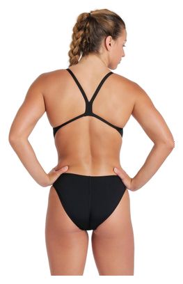 Costume da bagno a 1 pezzo Arena Team Challenge Back Solid Donna Nero