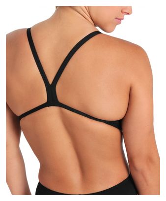 Costume da bagno a 1 pezzo Arena Team Challenge Back Solid Donna Nero