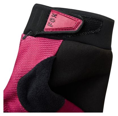 Guantes largos de MTB Fox Ranger rojos para niños
