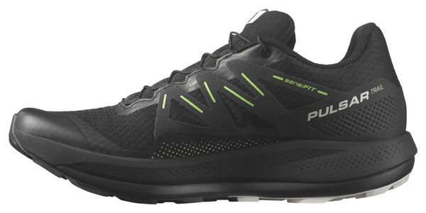 Chaussures de Trail Salomon Pulsar Trail Noir/Vert