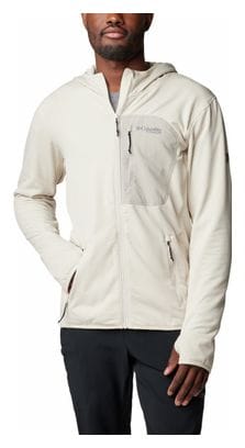 Columbia Triple Canyon Grid Kapuzenfleece Weiß