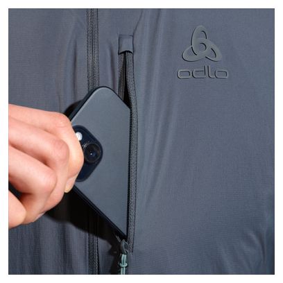Odlo Ascent Hybrid Jacket Grau/Blau