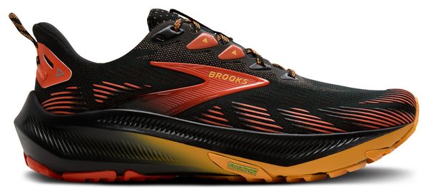 Scarpe da trail Brooks Ghost Trail Nero/Rosso/Arancione da uomo