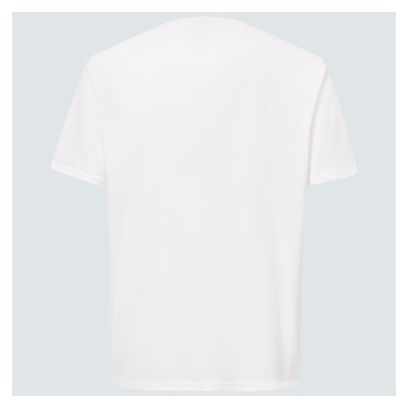 T-Shirt Manches Courtes Oakley O Bark 2.0 Blanc