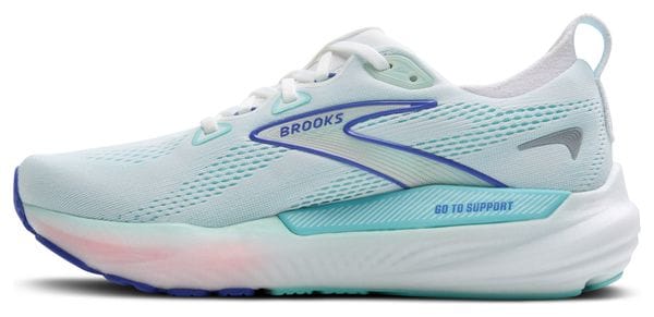 Brooks Glycerin GTS 22 Laufschuhe Weiß/Blau/Pink Damen