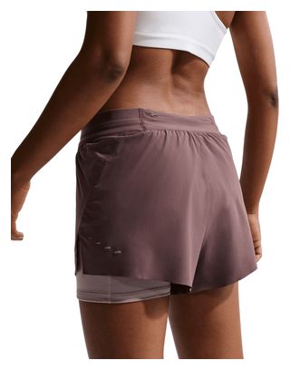 Short 2-en-1 Nike Swift Rose Femme