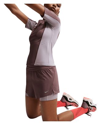 Short 2-en-1 Nike Swift Rose Femme