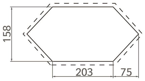 Alfombrilla Vaude FP Mark UL 3P Gris