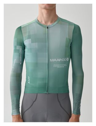 Maap Blur Pro Air 3.0 Maglia a maniche lunghe verde