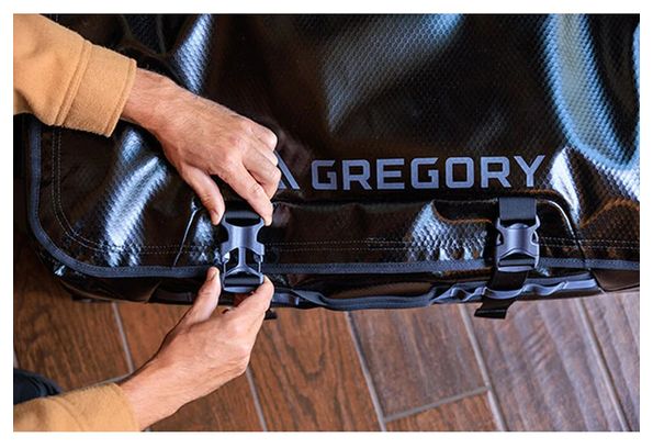 Reistas Gregory Alpaca Gewatteerde Duffel 100L Zwart