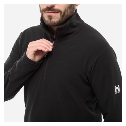 Polaire Millet Ubic Lightgrid 1/2 Zip Noir Homme