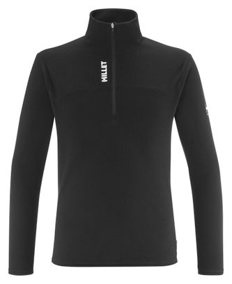 Polaire Millet Ubic Lightgrid 1/2 Zip Noir Homme