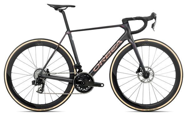 Orbea Orca M21eLTD PWR Bicicletta da strada Sram Force AXS 12S 700 mm Diamante Nero Carbonio Vista 2026
