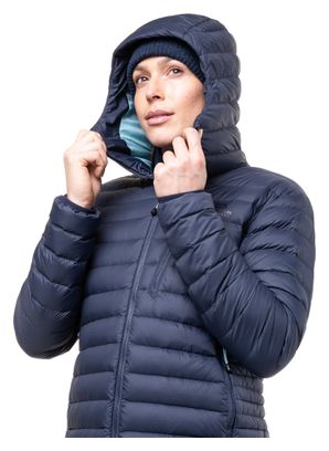 Mountain Equipment Donna Cappotto con cappuccio Earthrise Blu 