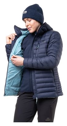 Mountain Equipment Donna Cappotto con cappuccio Earthrise Blu 
