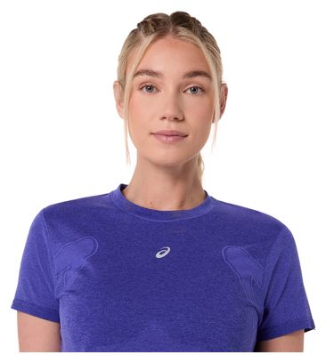 Maglia a maniche corte Asics Road Seamless kaki da donna