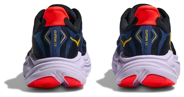 Chaussures Running Hoka Clifton 10 Bleu/Violet Femme