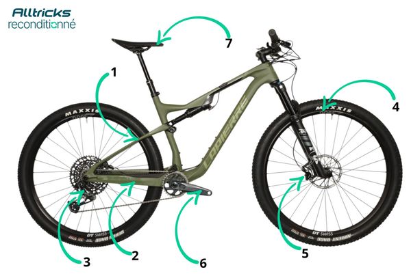 Lapierre XRM 7.9 Full-Suspension Mountain Bike with SRAM XO1 12