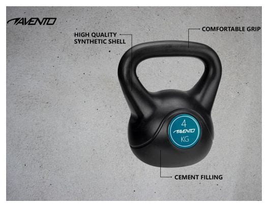 Avento Kettlebell 4 kg Synthétique